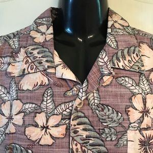 Maui & Sons Reverse Print Hawaiian Shirt XXL 🌴⛵️